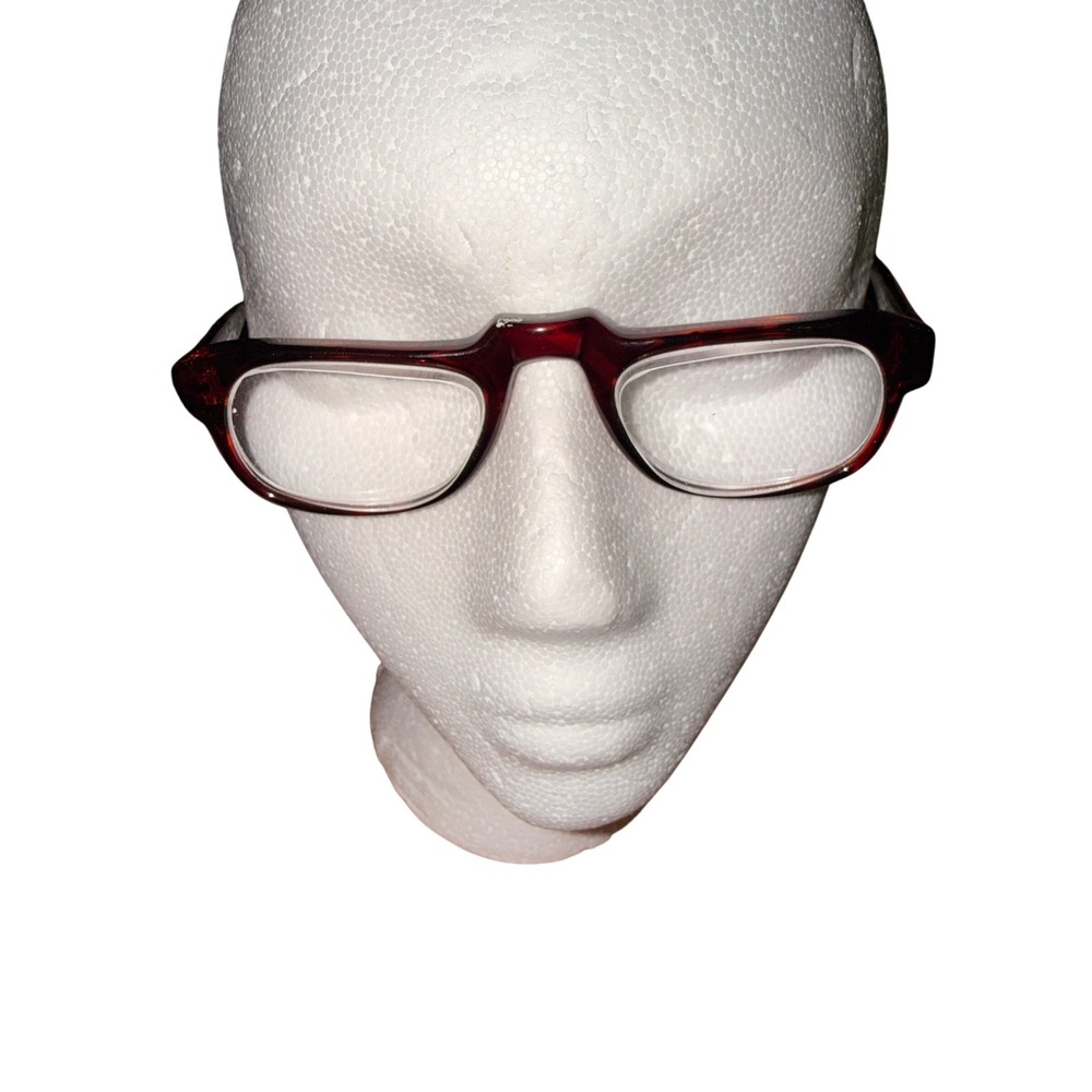 Vtg Coil UK Tortoise Rectangular Eyeglass FRAMES ONLY 45-24-140 90's Academic